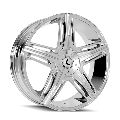 Kraze Hype 158 5x108/5x114.3 22x8.5+40 Chrome