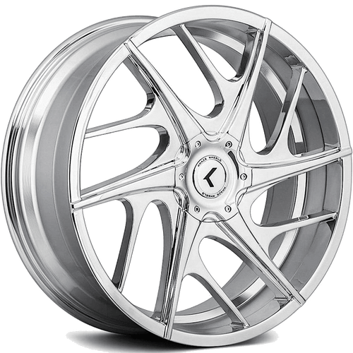 Kraze Rogue 182 5x114.3/5x120 22x8.5+40 Chrome