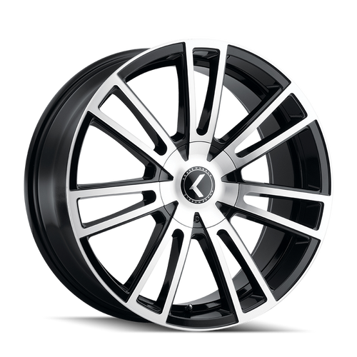 Kraze Spectra 183 5x115/5x120 20x8.5+38 Gloss Black/Machined