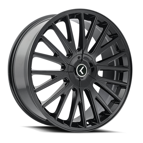 Kraze Double Down 185 5x114.3/5x120 22x8.5+38 Gloss Black