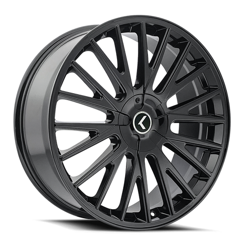 Kraze Double Down 185 5x110/5x115 22x8.5+38 Gloss Black