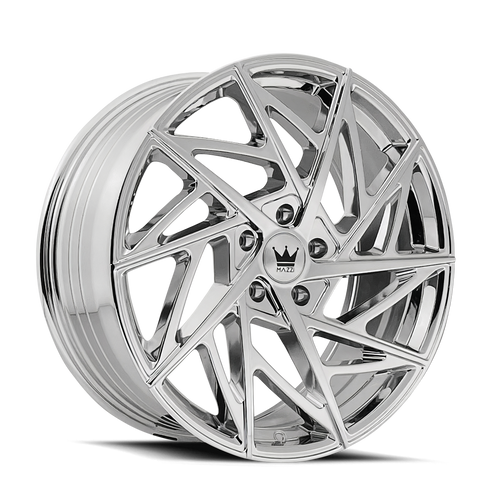 Mazzi Freestyle 377 5x108 20x8.5+35 Chrome