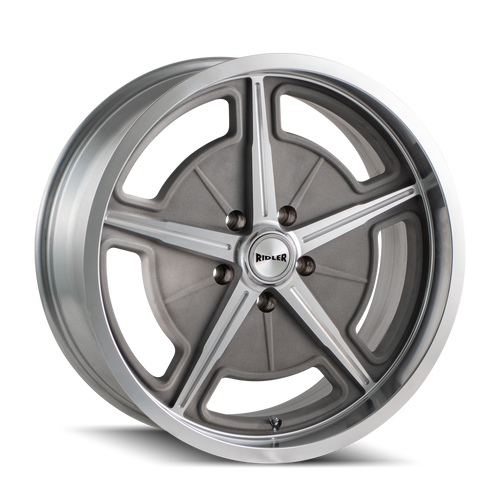 Ridler Type 605 5x120.65 20x10+0 Machined Spokes & Lip