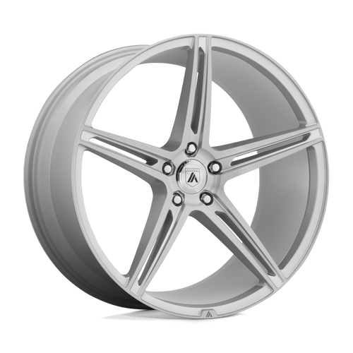 Asanti Black ABL-22 ALPHA 5 BLANK 22X9 +15 BRUSHED SILVER