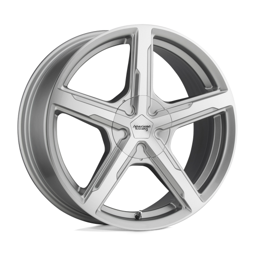 American Racing AR921 TRIGGER 5X115 18X8 +15 SILVER MACHINED