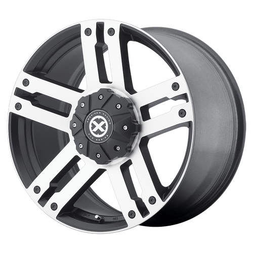 ATX Series AX190 DUNE 5X150 17X8.5 +30 SATIN BLACK WITH MACHINED FACE