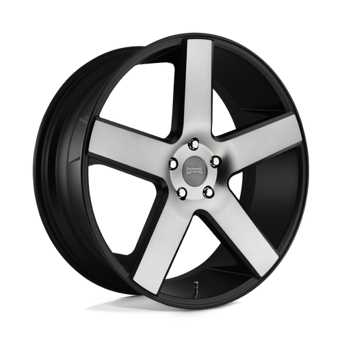 DUB 1PC S116 BALLER 5X120 22X8.5 +35 MATTE BLACK DOUBLE DARK TINT