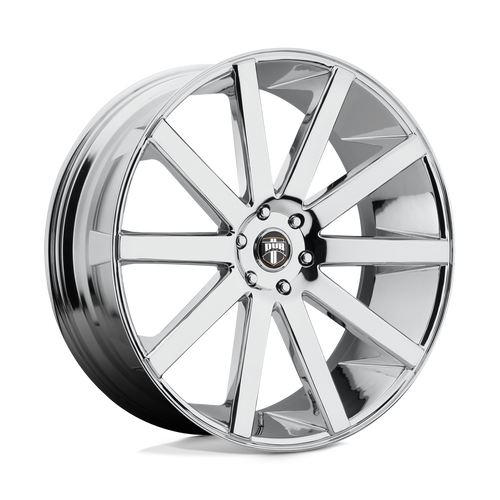 DUB 1PC S120 SHOT CALLA 6X135 24X10 +30 CHROME PLATED