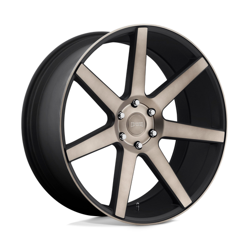 DUB 1PC S127 FUTURE 6X139.7 24X10 +30 MATTE BLACK DOUBLE DARK TINT