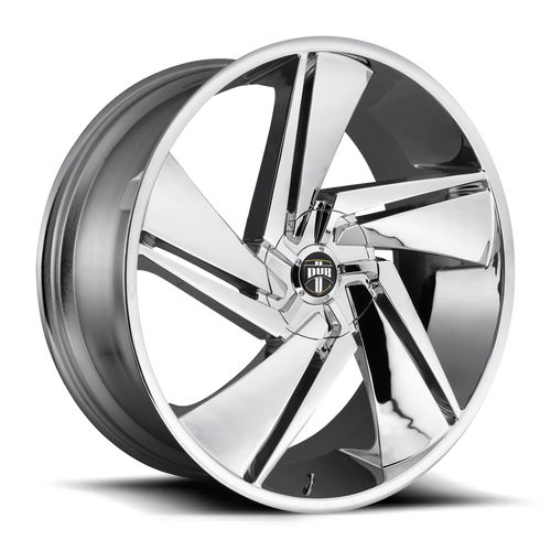 DUB 1PC S246 FADE BLANK 24X10 +10 CHROME PLATED