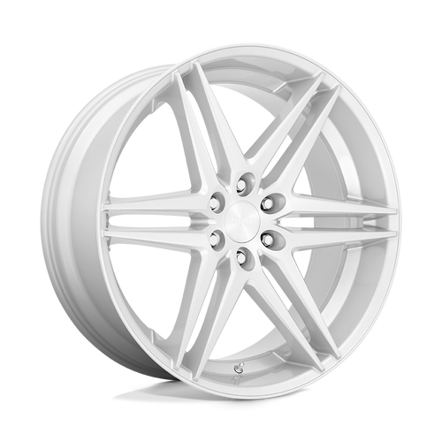 DUB 1PC S270 DIRTY DOG 6X135 24X10 +30 SILVER WITH BRUSHED FACE