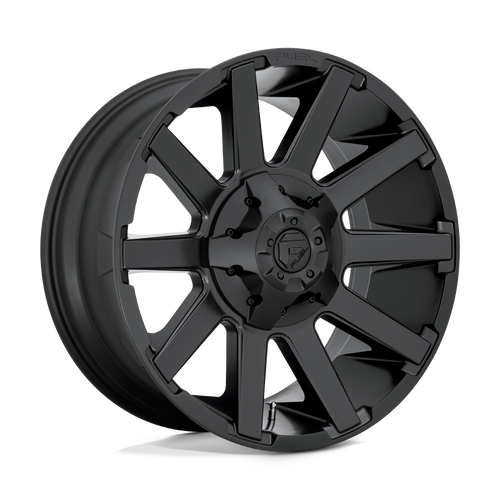 Fuel 1PC D437 CONTRA 8X170 20X10 -18 SATIN BLACK