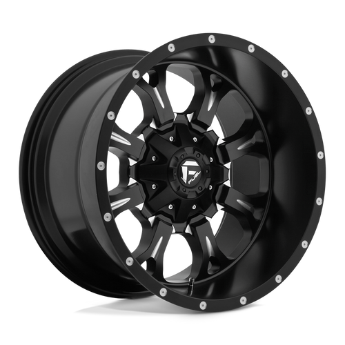 Fuel 1PC D517 KRANK 6X135/6X139.7 20X12 -44 MATTE BLACK MILLED