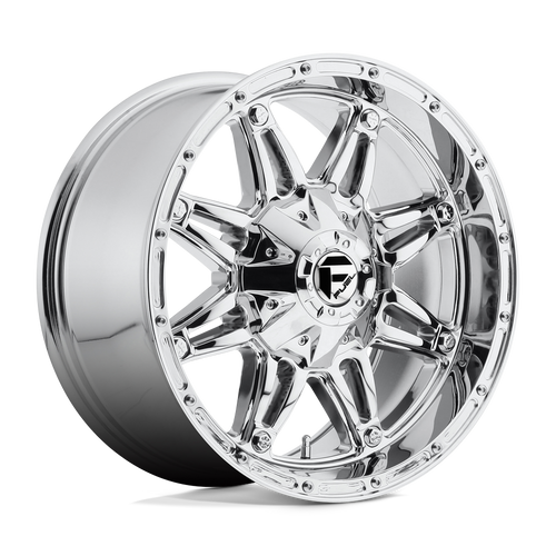 Fuel 1PC D530 HOSTAGE BLANK 17X9 -12 CHROME PLATED