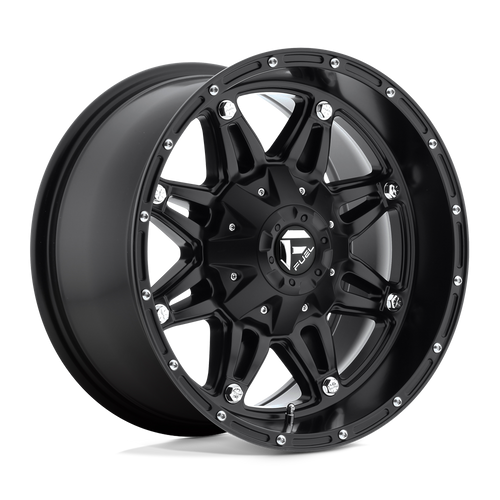 Fuel 1PC D531 HOSTAGE 6X135/6X139.7 17X9 -12 MATTE BLACK