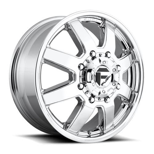 Fuel 1PC D536 MAVERICK 8X200 20X8.25 +122 CHROME PLATED