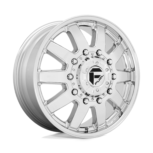 Fuel 1PC D536 MAVERICK 10X225 20X8.25 +105 CHROME PLATED