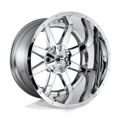 Fuel 1PC D536 MAVERICK 6X135/6X139.7 24X14 -75 CHROME PLATED