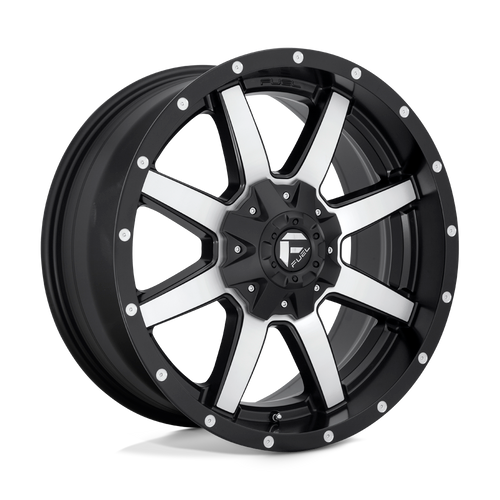 Fuel 1PC D537 MAVERICK 6X135/6X139.7 20X10 -18 MATTE BLACK MACHINED