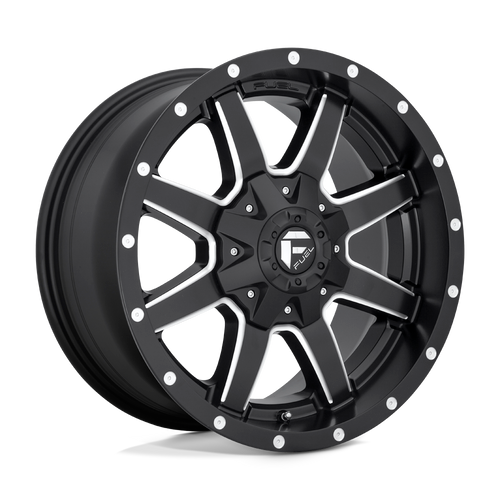 Fuel 1PC D538 MAVERICK 5X127/5X135 20X14 -76 MATTE BLACK MILLED