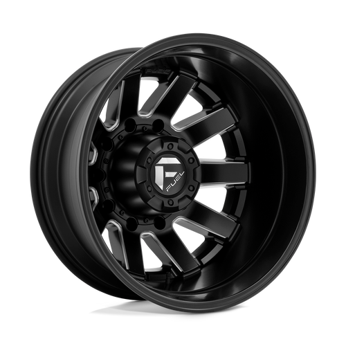 Fuel 1PC D538 MAVERICK 8X170 20X8.25 -176 MATTE BLACK MILLED