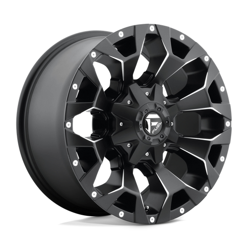 Fuel 1PC D546 ASSAULT 6X135/6X139.7 18X9 -13 MATTE BLACK MILLED