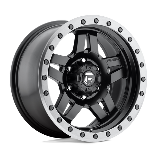 Fuel 1PC D557 ANZA 5X150 18X9 +1 MATTE BLACK GUN METAL RING