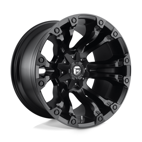 Fuel 1PC D560 VAPOR 8X170 22X12 -44 MATTE BLACK