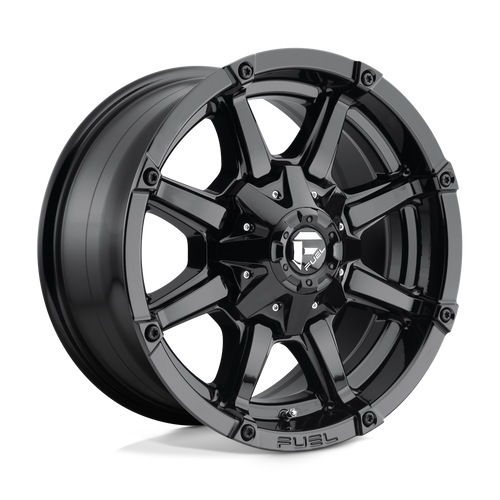 Fuel 1PC D575 COUPLER 6X135/6X139.7 18X9 +19 GLOSS BLACK