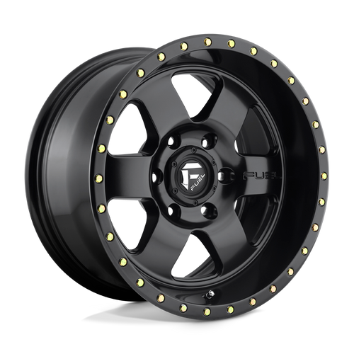 Fuel 1PC D618 PODIUM 6X135 17X9 +1 MATTE BLACK