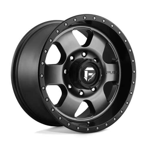 Fuel 1PC D619 PODIUM 8X170 18X9 +20 MATTE GUN METAL BLACK BEAD RING