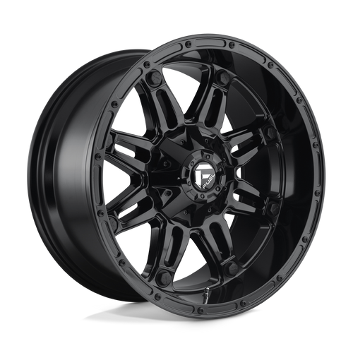 Fuel 1PC D625 HOSTAGE 6X135/6X139.7 17X9 -12 GLOSS BLACK