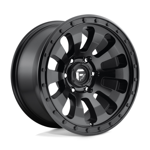 Fuel 1PC D630 TACTIC 6X139.7 16X8 +1 MATTE BLACK