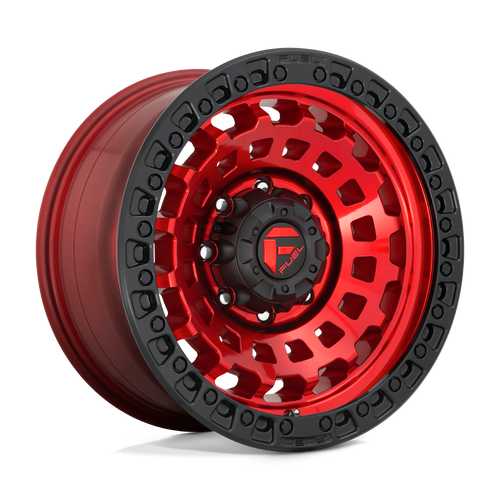 Fuel 1PC D632 ZEPHYR 5X150 17X9 +1 CANDY RED BLACK BEAD RING