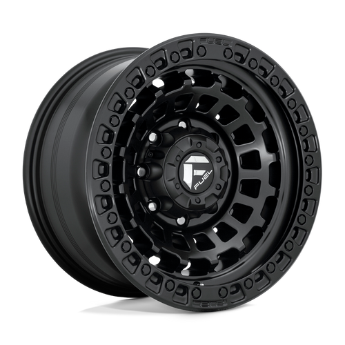 Fuel 1PC D633 ZEPHYR 8X180 17X9 -12 MATTE BLACK