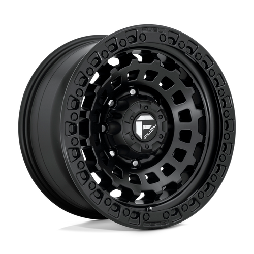 Fuel 1PC D633 ZEPHYR 8X165.1 17X9 +1 MATTE BLACK