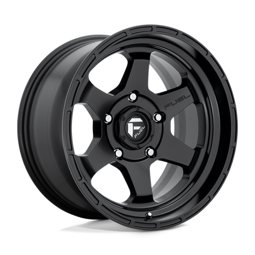 Fuel 1PC D664 SHOK 6X139.7 17X10 -18 MATTE BLACK