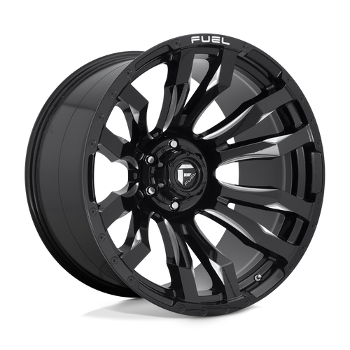 Fuel 1PC D673 BLITZ 6X135 22X12 -44 GLOSS BLACK MILLED