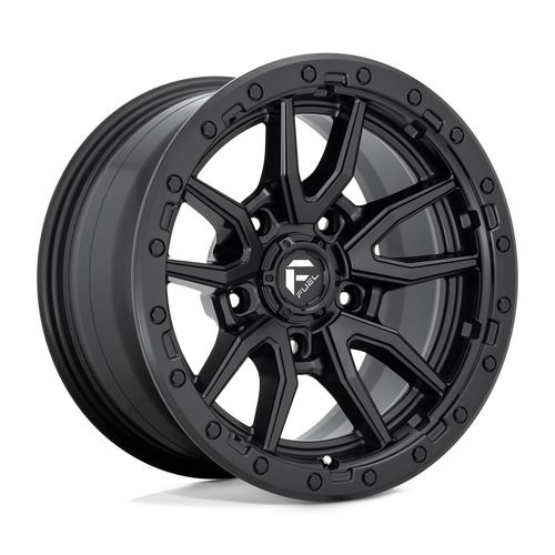 Fuel 1PC D679 REBEL 5X127 17X9 -12 MATTE BLACK