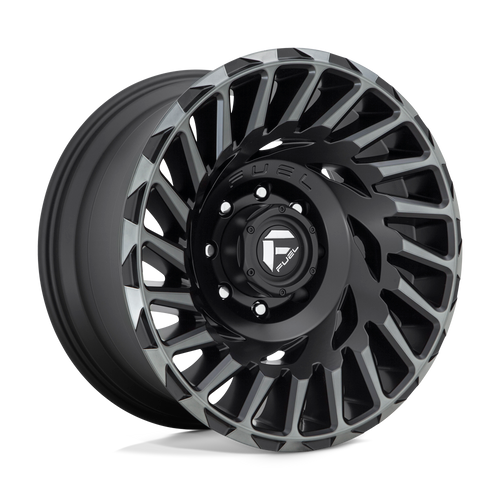 Fuel 1PC D683 CYCLONE 5X150 18X9 +1 MATTE MACHINED DOUBLE DARK TINT