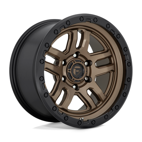 Fuel 1PC D702 AMMO 6X135 17X9 +1 MATTE BRONZE BLACK BEAD RING