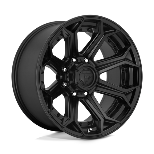 Fuel 1PC D706 SIEGE 8X180 20X10 -18 MATTE BLACK