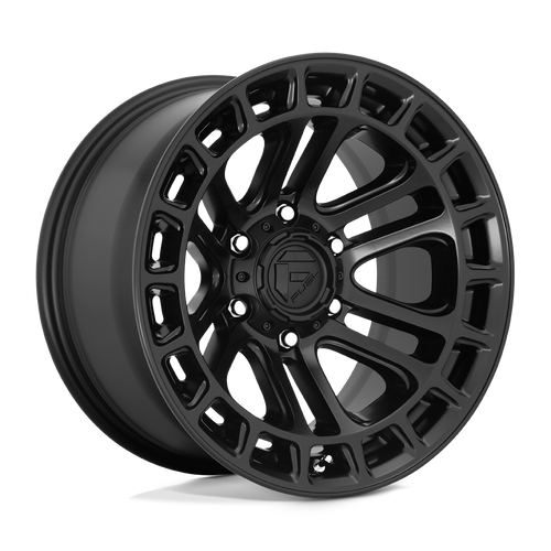 Fuel 1PC D718 HEATER 6X135 17X9 -12 MATTE BLACK