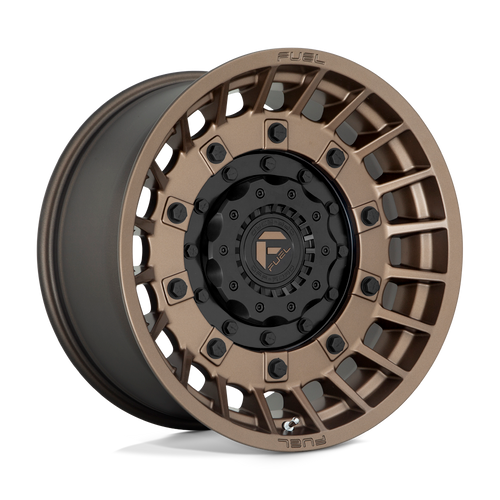 Fuel 1PC D725 MILITIA 6X135/6X139.7 17X9 -12 MATTE BRONZE & BLACK