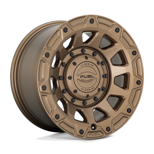 Fuel 1PC D731 TRACKER 6X135/6X139.7 17X9 -12 MATTE BRONZE