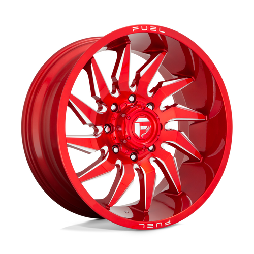 Fuel 1PC D745 SABER 5X127 20X10 -18 CANDY RED MILLED