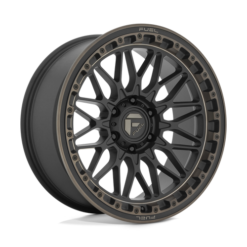 Fuel 1PC D759 TRIGGER 6X139.7 17X9 +1 MATTE BLACK DARK TINT