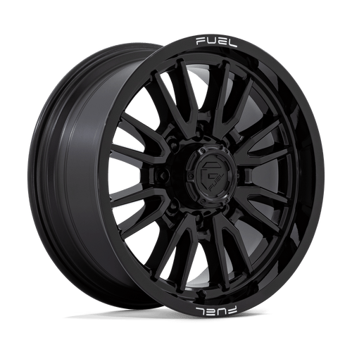 Fuel 1PC D760 CLASH 8X180 20X9 +20 GLOSS BLACK