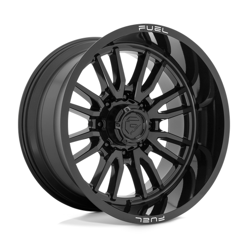 Fuel 1PC D760 CLASH 8X180 22X12 -44 GLOSS BLACK