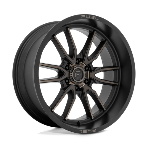 Fuel 1PC D762 CLASH 6X135 22X10 -18 MATTE BLACK DOUBLE DARK TINT